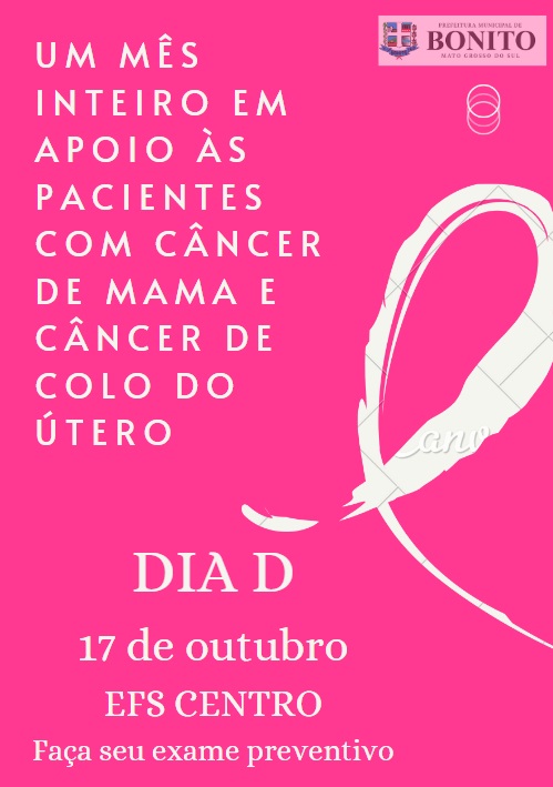 Outubro Rosa e Campanha de Multivacinação continuam até dia 30 Outubro Rosa e Campanha de Multivacinação continuam até dia 30