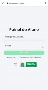 Aplicativo é mais uma opção para estudante da Rede Estadual acessar Painel do Aluno