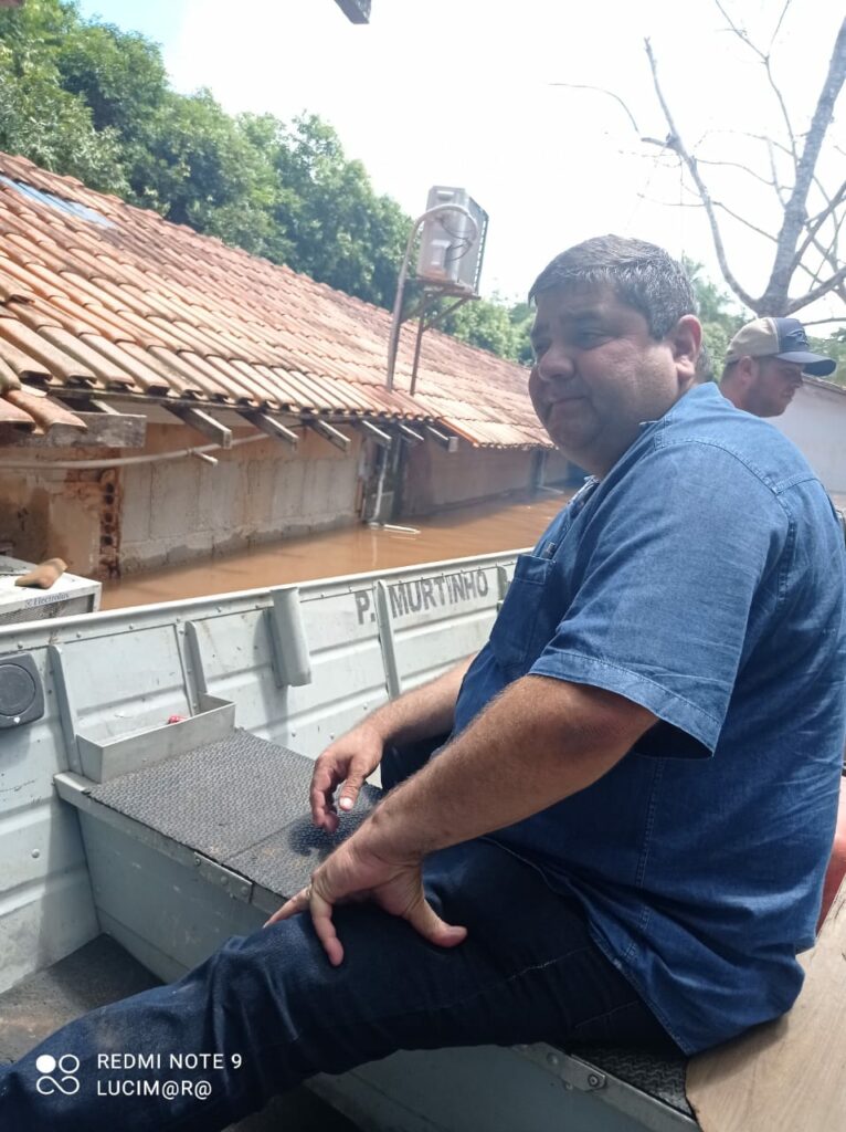 Josmail Rodrigues, visita Distrito Águas do Miranda para prestar ajuda aos moradores da região