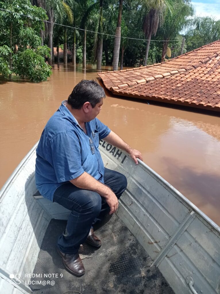Josmail Rodrigues, visita Distrito Águas do Miranda para prestar ajuda aos moradores da região