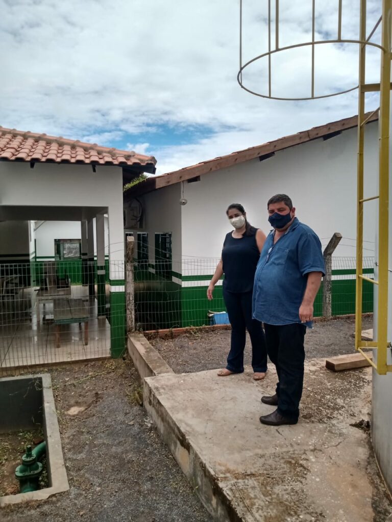 Josmail Rodrigues, visita Distrito Águas do Miranda para prestar ajuda aos moradores da região