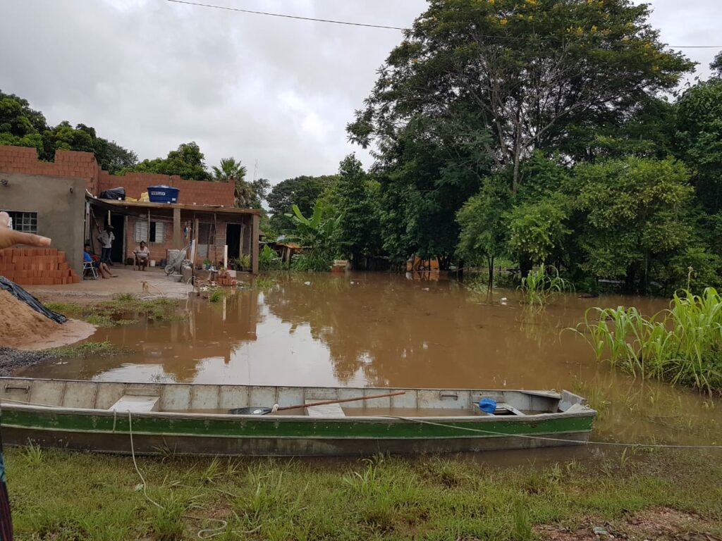 Governo de Bonito acompanha situação de enchente no Distrito Águas do Miranda