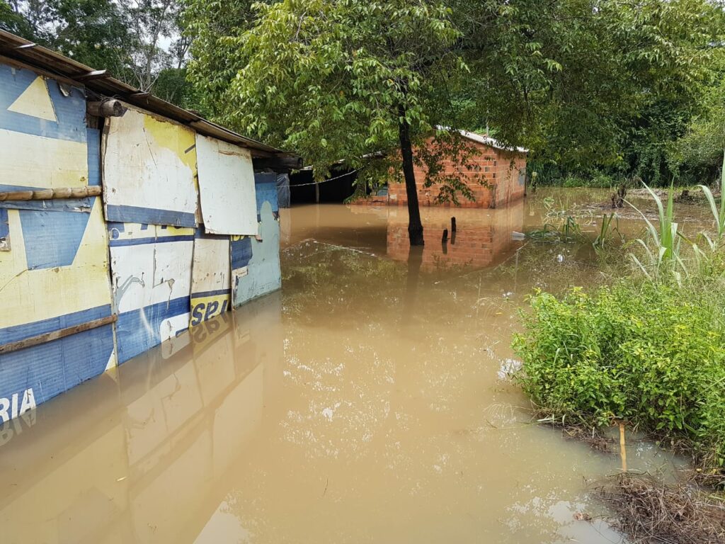 Governo de Bonito acompanha situação de enchente no Distrito Águas do Miranda