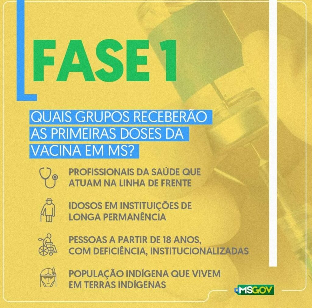 Nota de esclarecimento referente à vacinação contra a COVID-19 no Município de Bonito