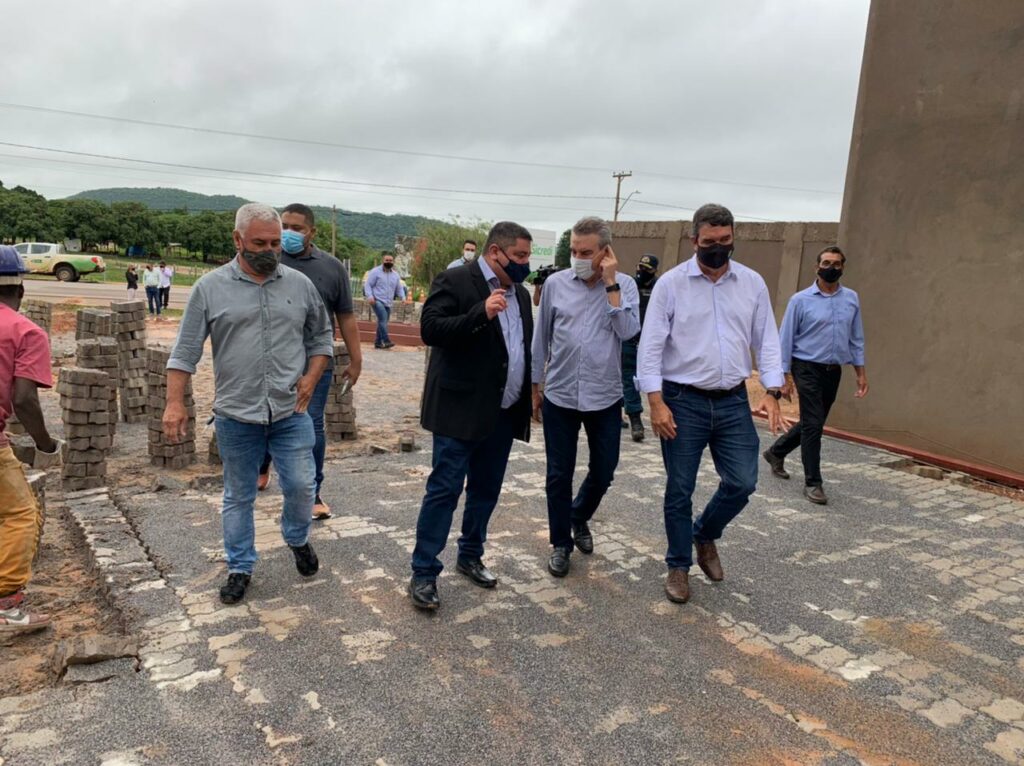 Prefeito Josmail Rodrigues recebe o Governador em exercício, Dep. Paulo Corrêa e peticiona um pacote de obras para Bonito