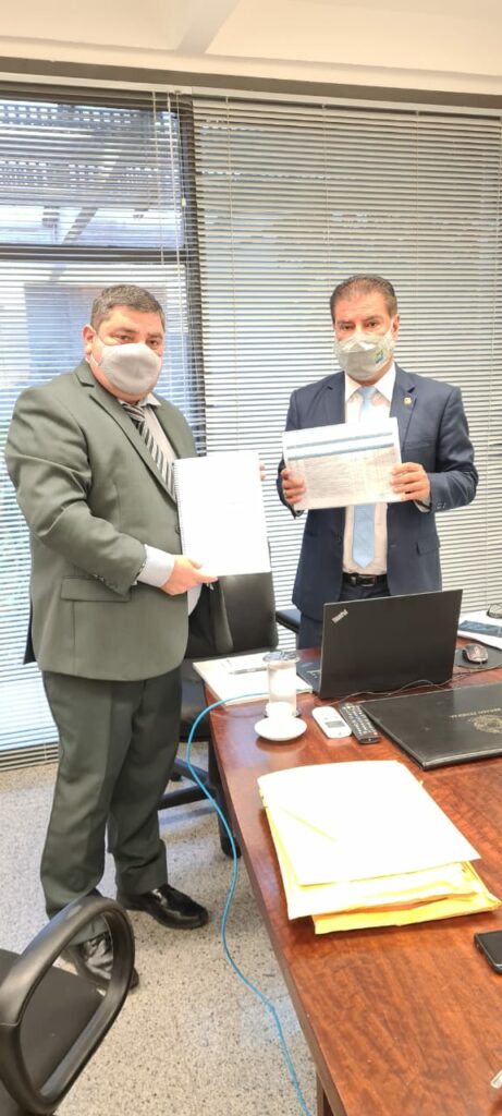 Prefeito de Bonito, Josmail Rodrigues e Vice, Juca Ygarapé viajam a Brasília para captação de recursos ao município