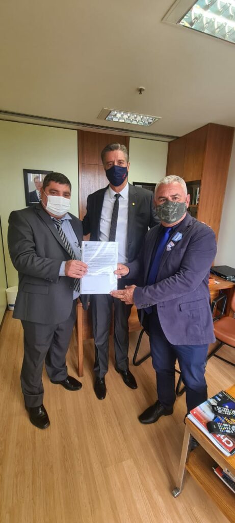 Prefeito de Bonito, Josmail Rodrigues e Vice, Juca Ygarapé viajam a Brasília para captação de recursos ao município