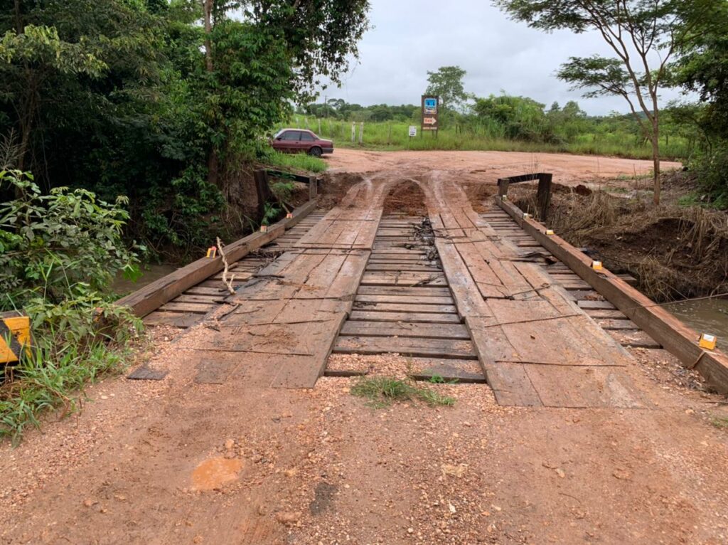 Ponte localizada na Vila Marambaia está liberada