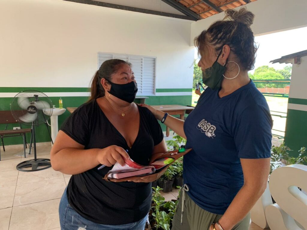 Prefeitura em parceria com o IASB doa 400 mudas para plantio no Distrito Águas do Miranda e Pesqueiro do Noé