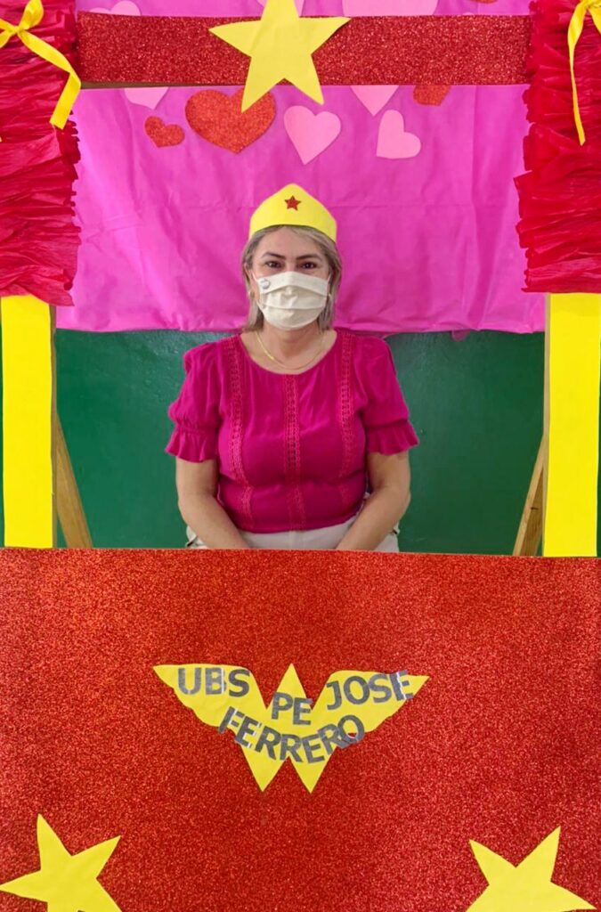 Dia D em alusão ao Março Lilás é realizado no Posto de Saúde Central