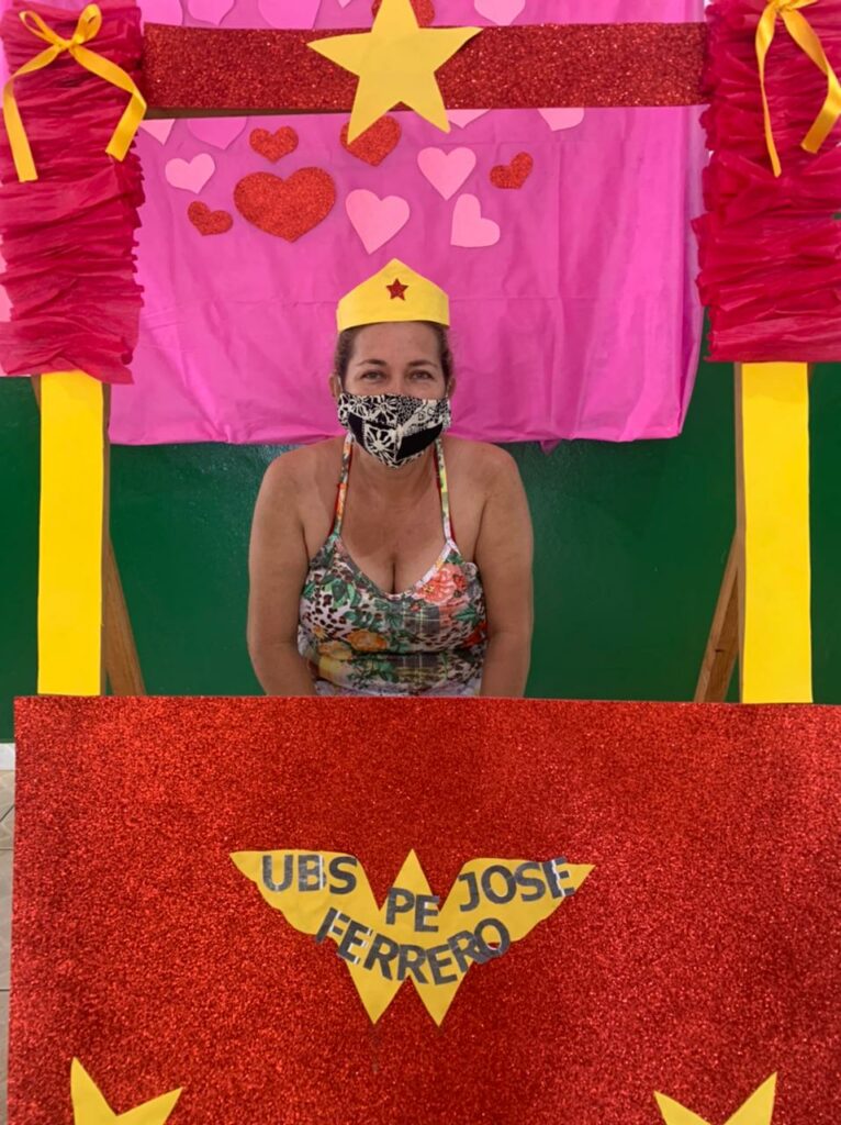 Dia D em alusão ao Março Lilás é realizado no Posto de Saúde Central