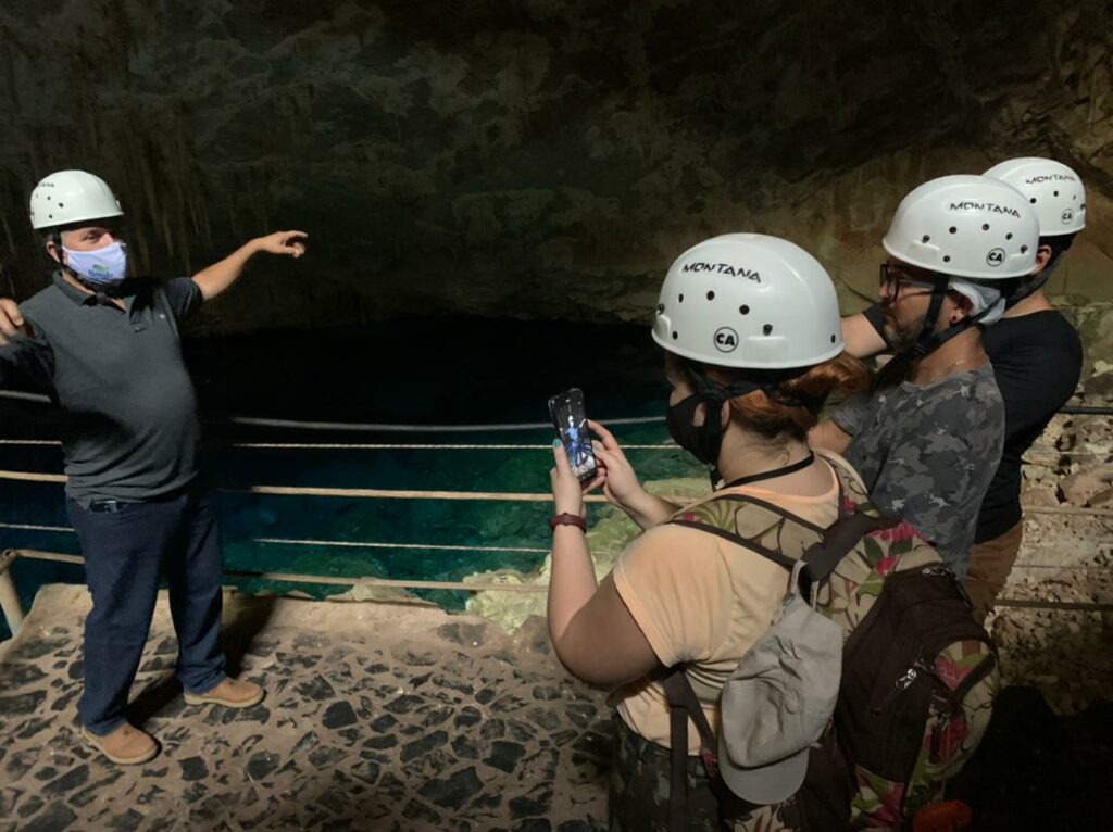 Com Famtour e Press Trip, atividades marcaram a reabertura da Gruta do Lago Azul em Bonito