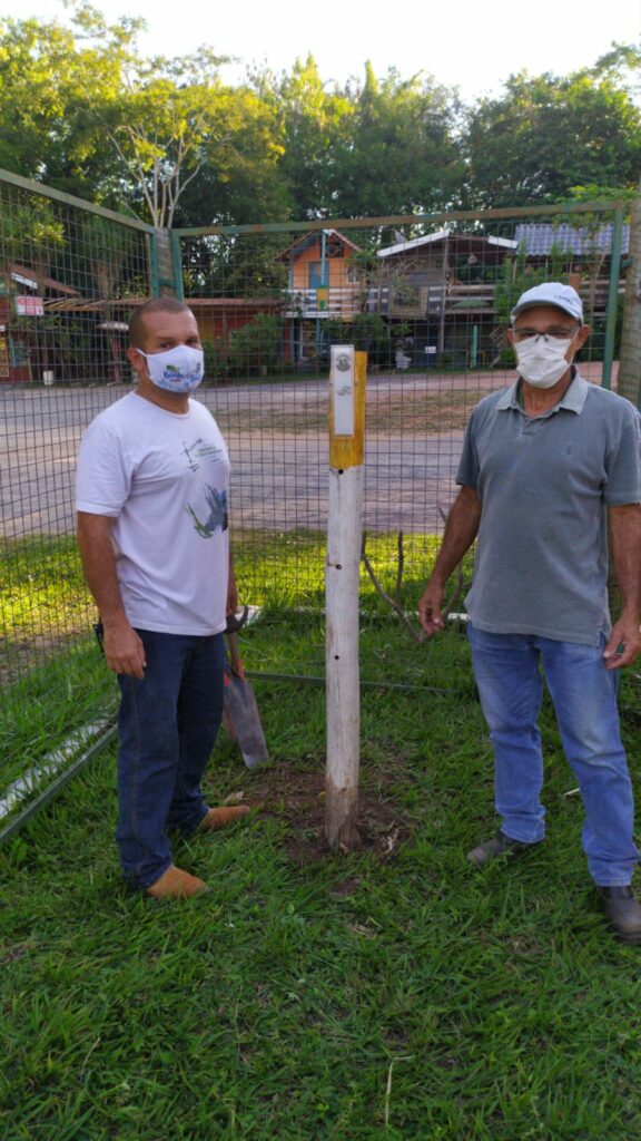 SEMA e SECTUR instalam instrumentos de acompanhamento para medição de pluviometria, turbidez e visibilidade da água do Rio Formoso no Balneário Municipal