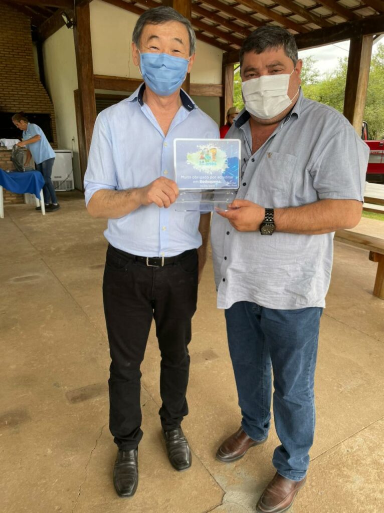 Prefeito de Bonito participa de cerimônia em comemoração aos 41 anos de emancipação político-administrativa do município de Bodoquena