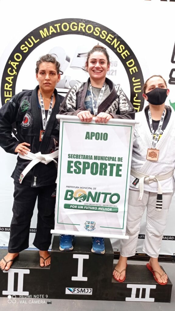 Bonito conquista medalha de ouro e bronze em Campeonato Estadual de Jiu-Jitsu