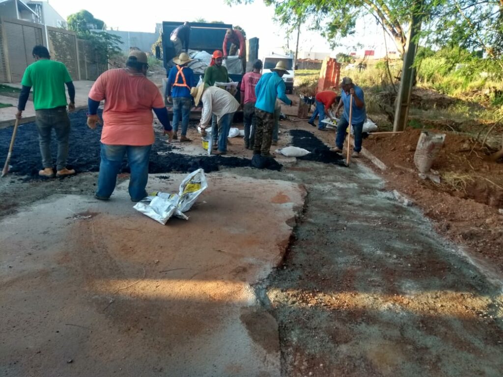 Secretaria de Obras segue com o cronograma de trabalho visando melhorias na área urbana e rural de Bonito