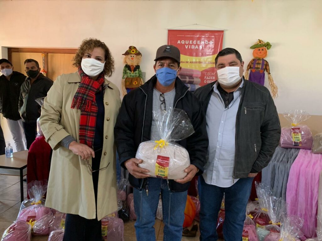 Ação entregará 390 cobertores para famílias em situação de vulnerabilidade social