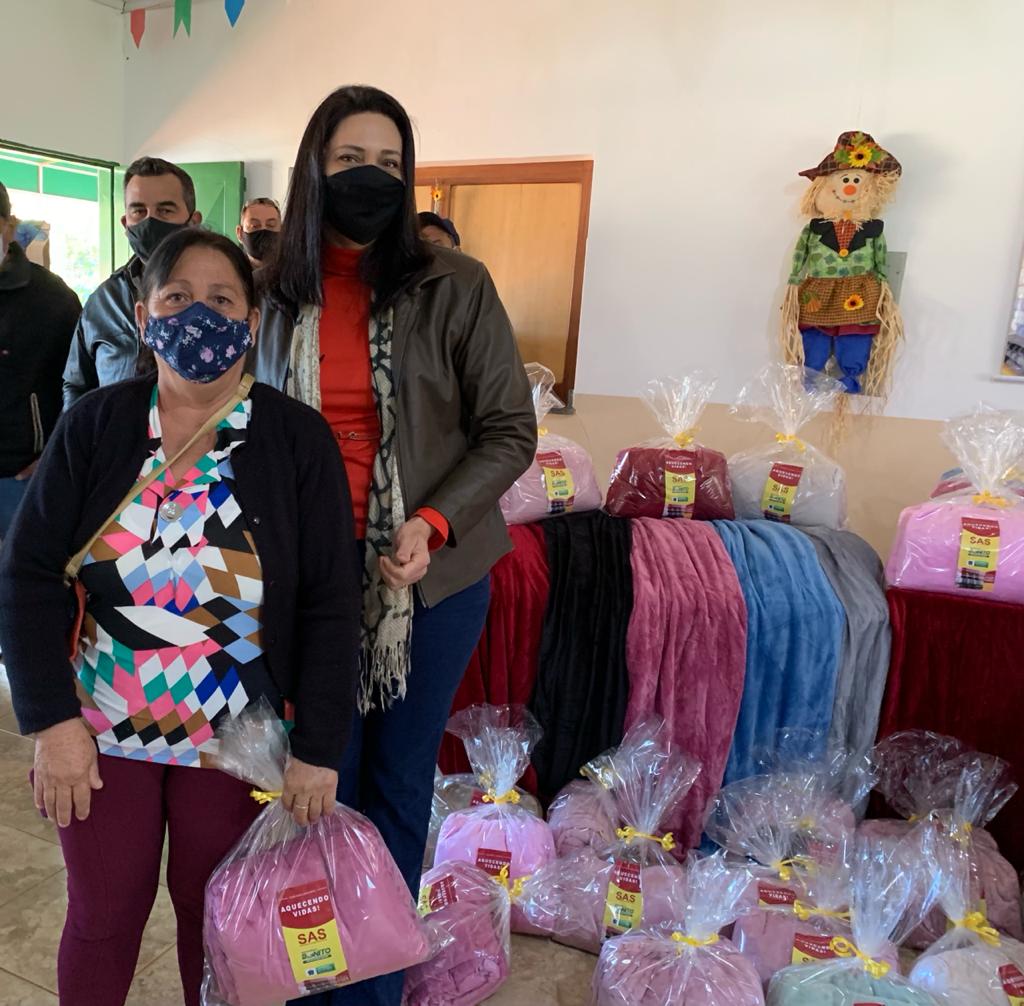 Ação entregará 390 cobertores para famílias em situação de vulnerabilidade social