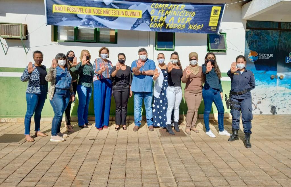 Durante todo o mês de agosto, município promoveu diversas atividades para levar a mensagem do ‘Agosto Lilás’