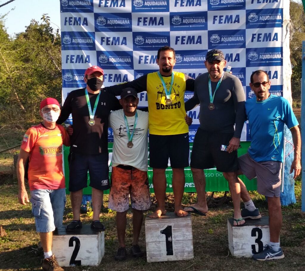 Atleta bonitense se sagrou campeão na 2ª Etapa do Estadual de Canoagem