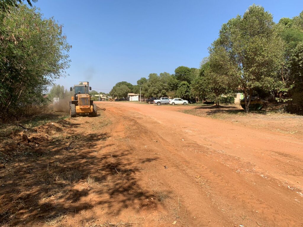 Obras de pavimentação asfáltica foram iniciadas nesta quarta-feira no Jardim Boa Vista