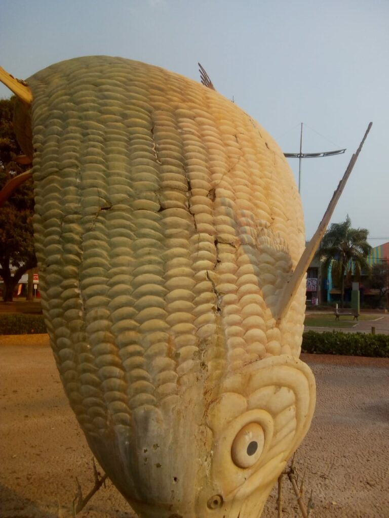 Revitalização do Monumento das Piraputangas é iniciado Revitalização do Monumento das Piraputangas é iniciado