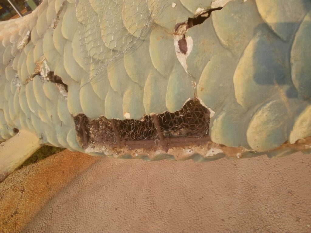 Revitalização do Monumento das Piraputangas é iniciado Revitalização do Monumento das Piraputangas é iniciado