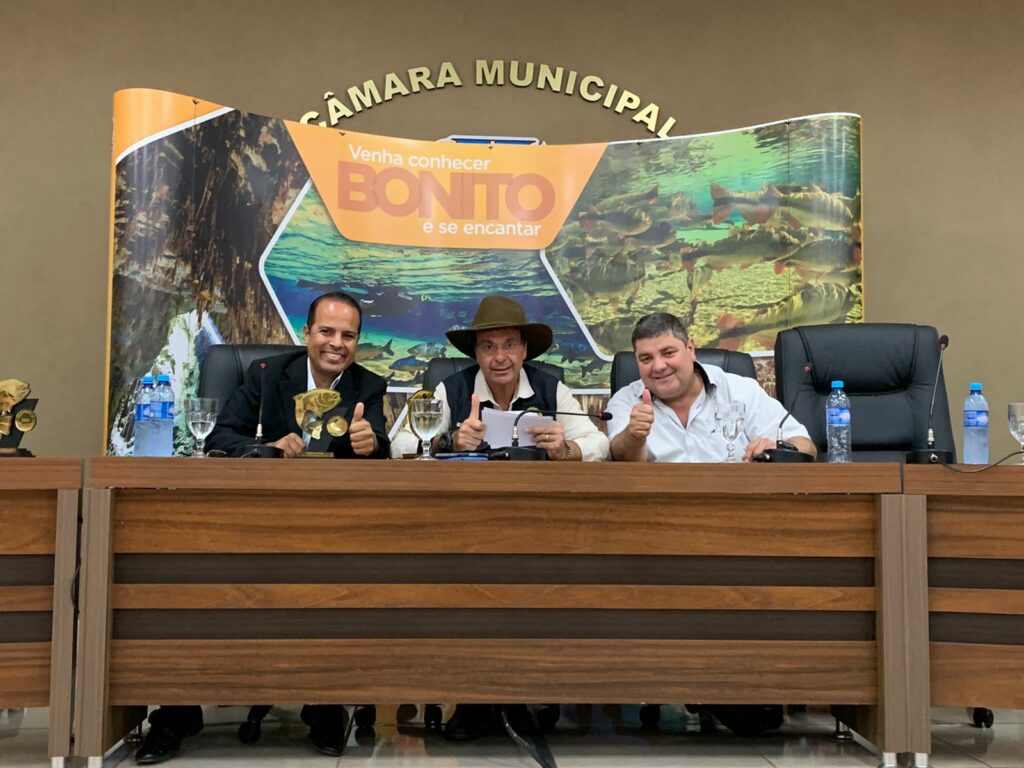 Ministro de Turismo, Gilson Machado Neto, visita Bonito Ministro de Turismo, Gilson Machado Neto, visita Bonito