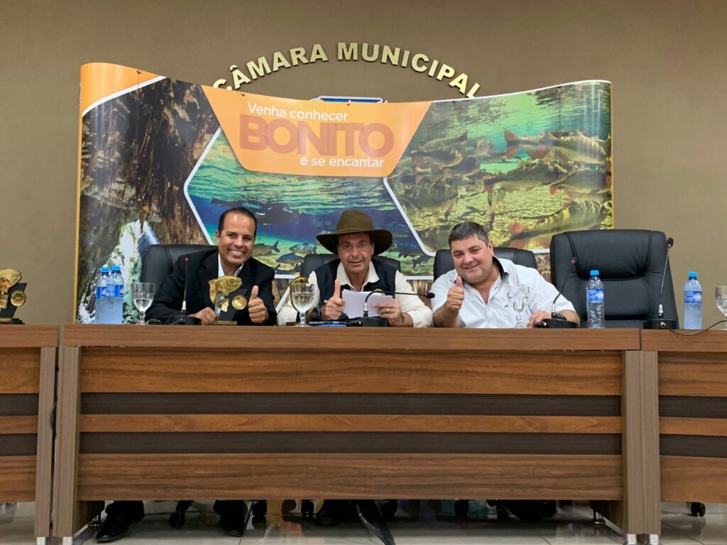 Ministro de Turismo, Gilson Machado Neto, visita Bonito