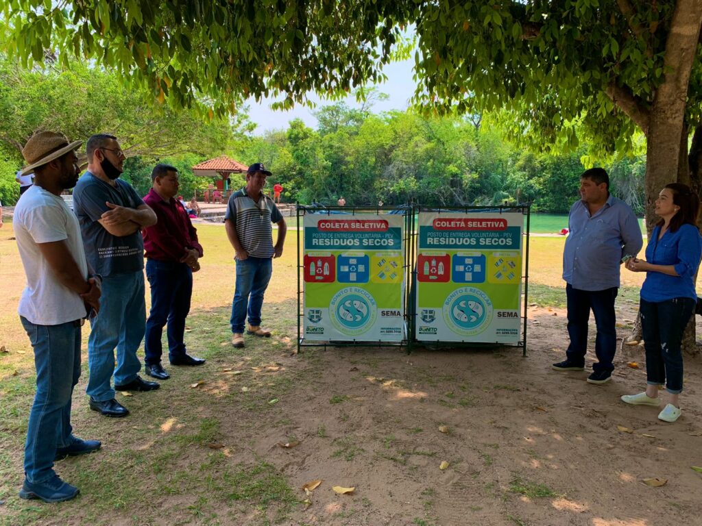 Prefeitura faz lançamento de ecobags da Campanha Bonito é Reciclar Prefeitura faz lançamento de ecobags da Campanha Bonito é Reciclar