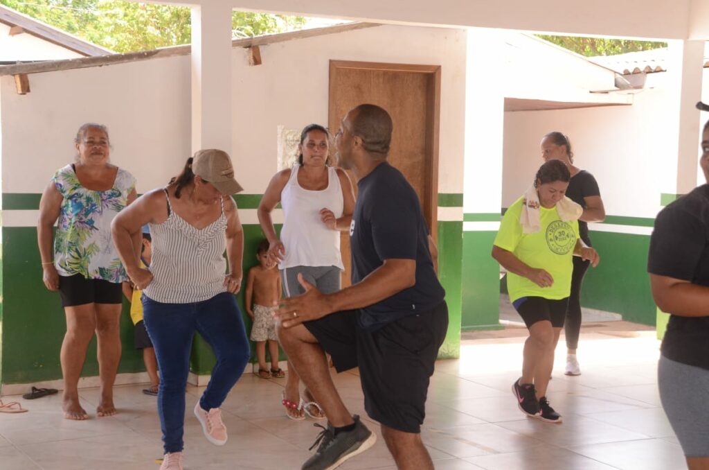 Águas do Miranda recebe 'aulão' do Projeto Circuito Viva Saúde