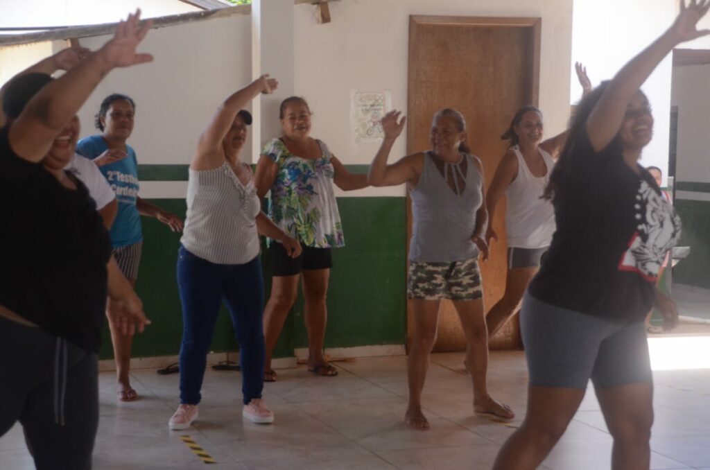 Águas do Miranda recebe 'aulão' do Projeto Circuito Viva Saúde