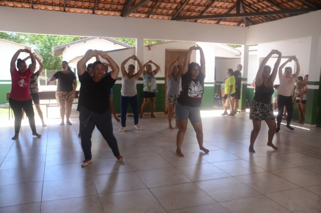 Águas do Miranda recebe 'aulão' do Projeto Circuito Viva Saúde