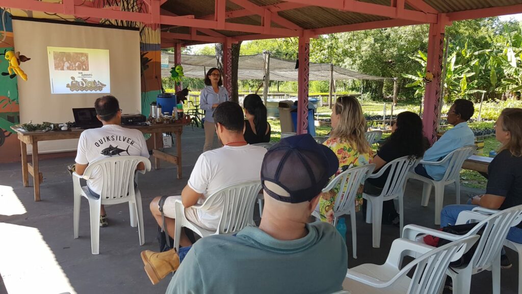 Viveiro Municipal recebe curso gratuito sobre cultivo do mel com abelhas sem ferrão
