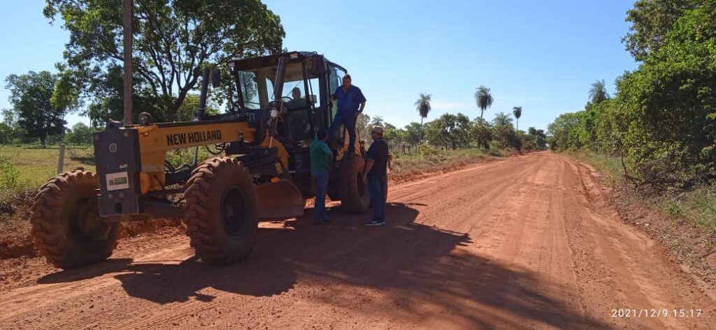 Estado da início as obras de pavimentação da MS-345