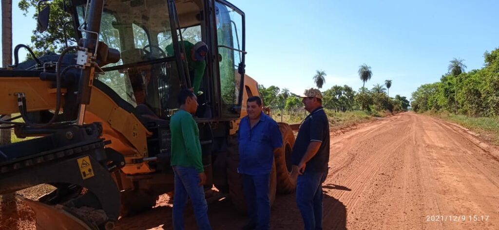 Estado da início as obras de pavimentação da MS-345