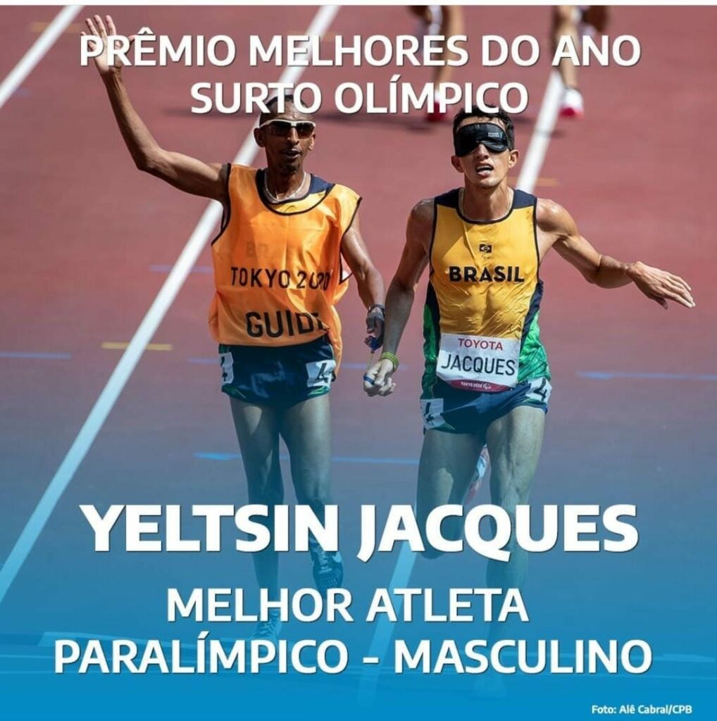 De família bonitense, Yeltsin recebe prêmio de melhor atleta e é destaque na revista Forbes