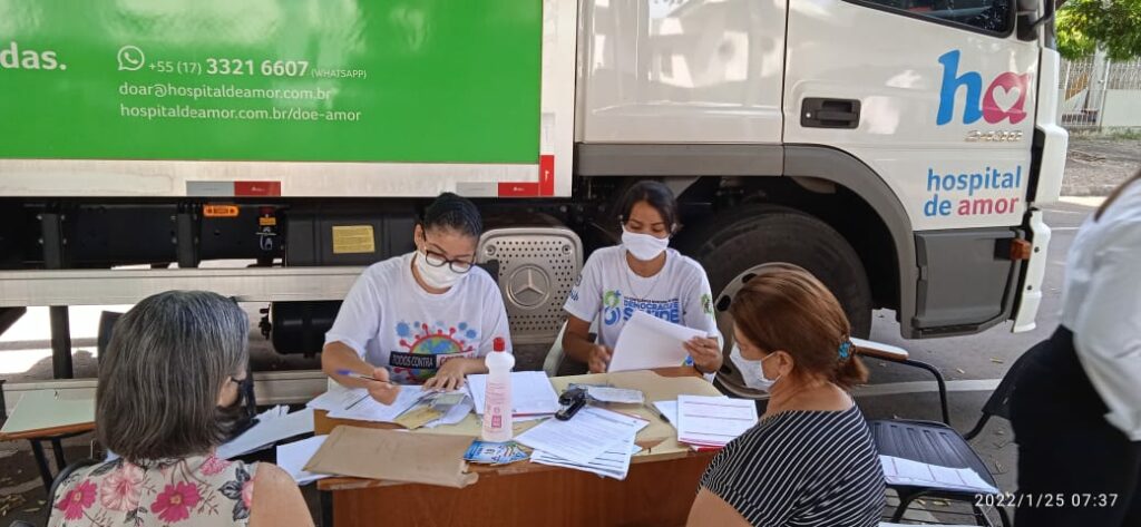 Unidade móvel do Hospital do Amor já realizou mais de 240 atendimentos em Bonito