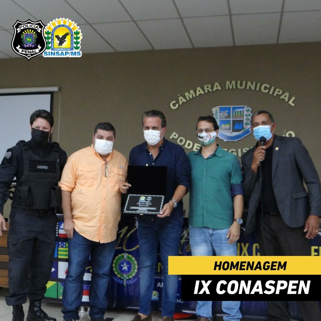 Congresso Nacional de Policiais Penais reúne representantes de 15 estados e homenageia personalidades em Bonito