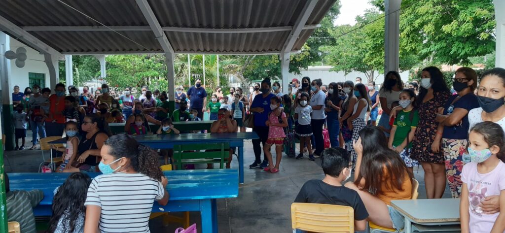 Mais de 2,6 mil alunos retornam as aulas presenciais na Rede Municipal de Ensino nesta segunda-feira