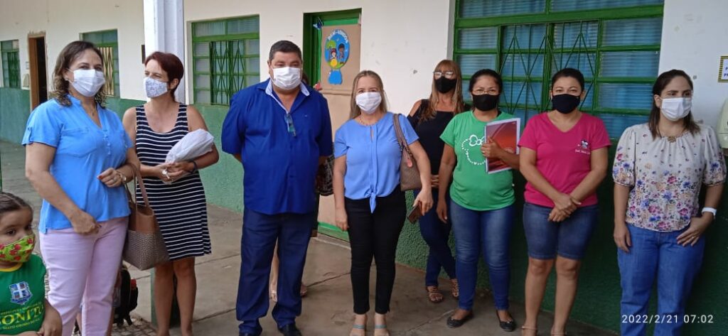 Mais de 2,6 mil alunos retornam as aulas presenciais na Rede Municipal de Ensino nesta segunda-feira