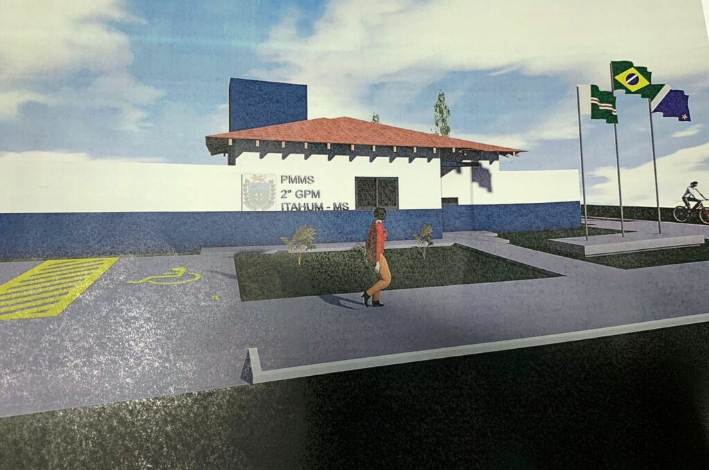 Prefeito e Polícia Militar discutem implantação de quartel no distrito Águas do Miranda