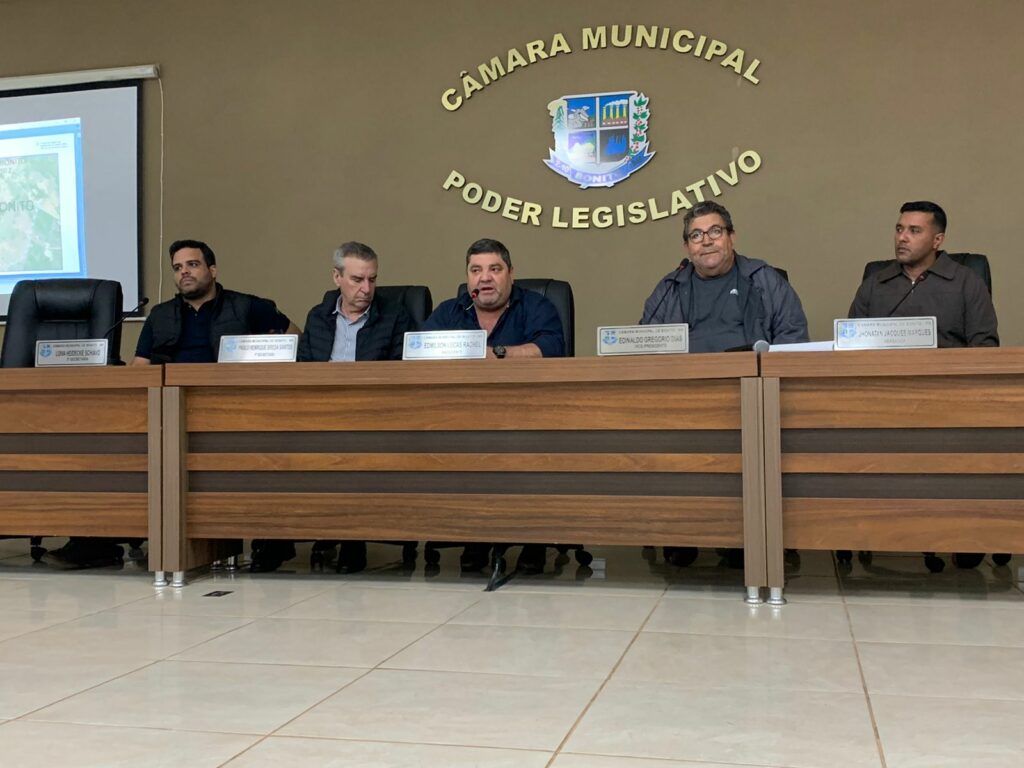 Empresa apresenta projeto do anel viário de Bonito durante audiência pública