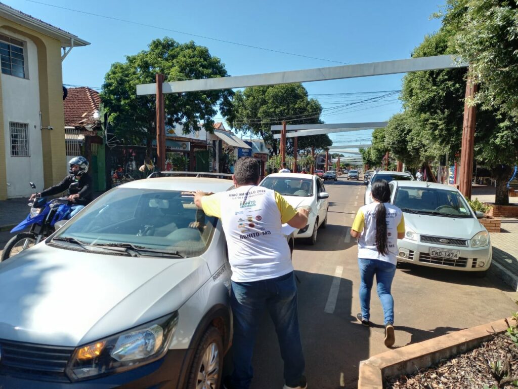 Bonito lança campanha Maio Amarelo com o tema 'Juntos Salvamos Vidas'