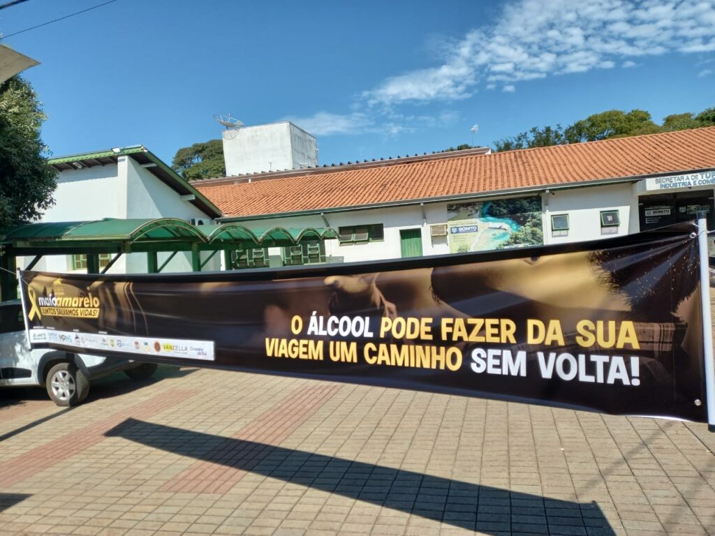 Bonito lança campanha Maio Amarelo com o tema 'Juntos Salvamos Vidas'