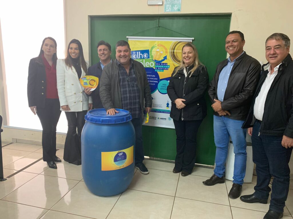 Bonito sai na frente e lança programa de destinação correta do óleo de cozinha