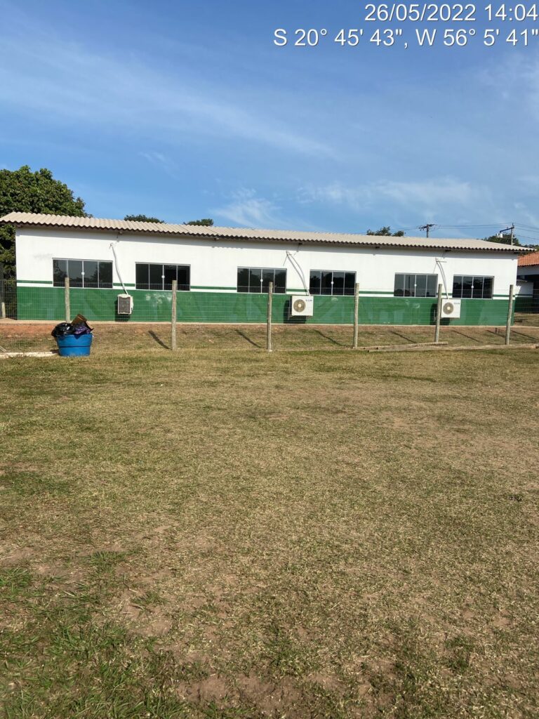 Escola rural do Águas do Miranda vai ganhar quadra coberta, com vestiários e banheiros