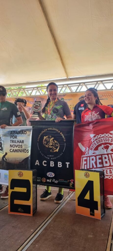 Atletas de Bonito são destaques em competição de MTB em Piraputanga