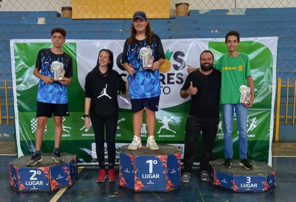 Jogos Escolares: Confira quem são os campeões no Tênis de Mesa