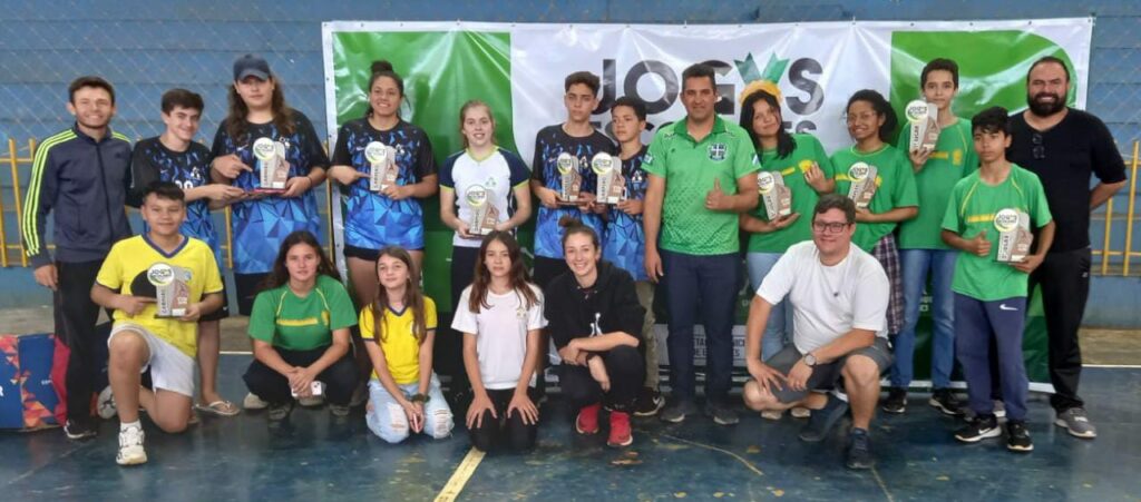 Jogos Escolares: Confira quem são os campeões no Tênis de Mesa